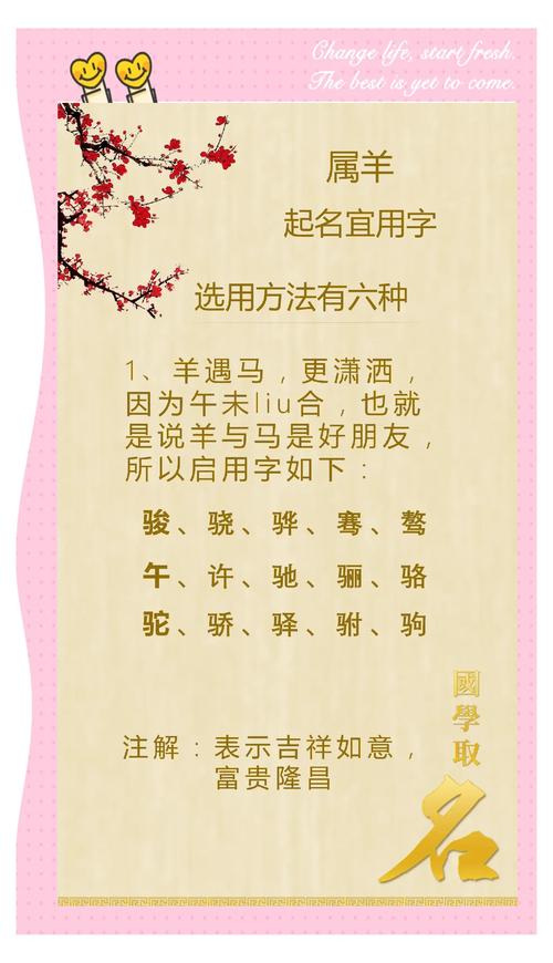 属羊男宝宝如何起名字好听 属羊最旺的名字