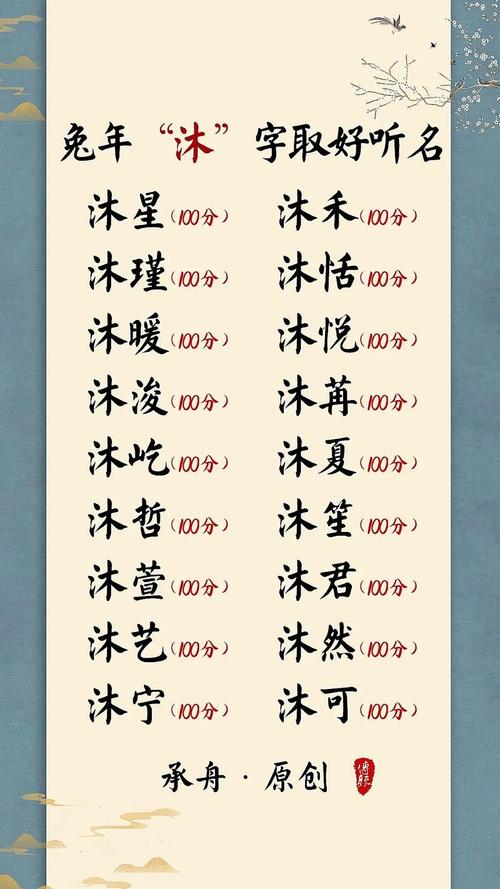 兔宝宝起名用朗字 兔宝宝取名用良字