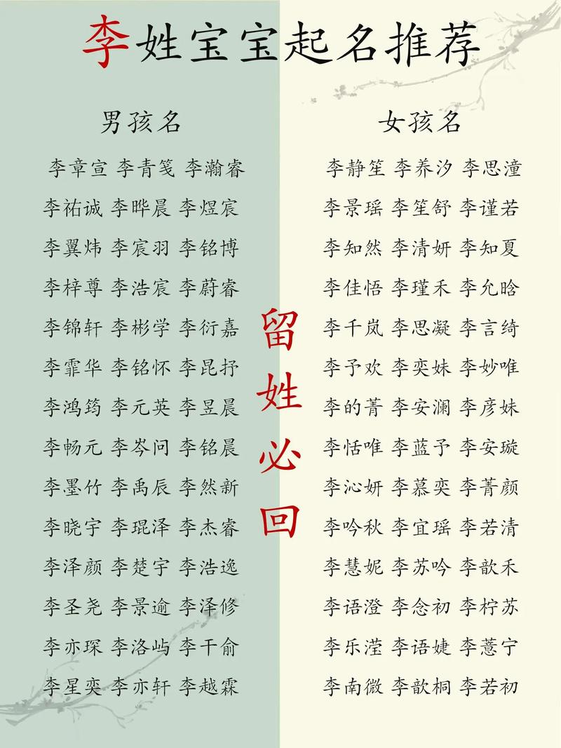 女宝宝起名李永琪寓意 琦琪取名寓意