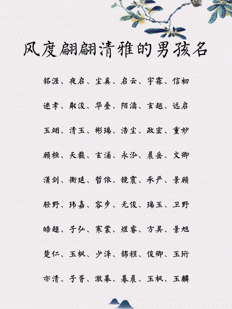 君姓男宝宝起名大全集名字 君字起名最佳名字