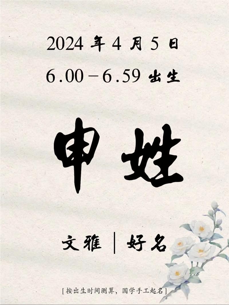 猪宝宝起名字姓申 申浩宇这个名字打多少分