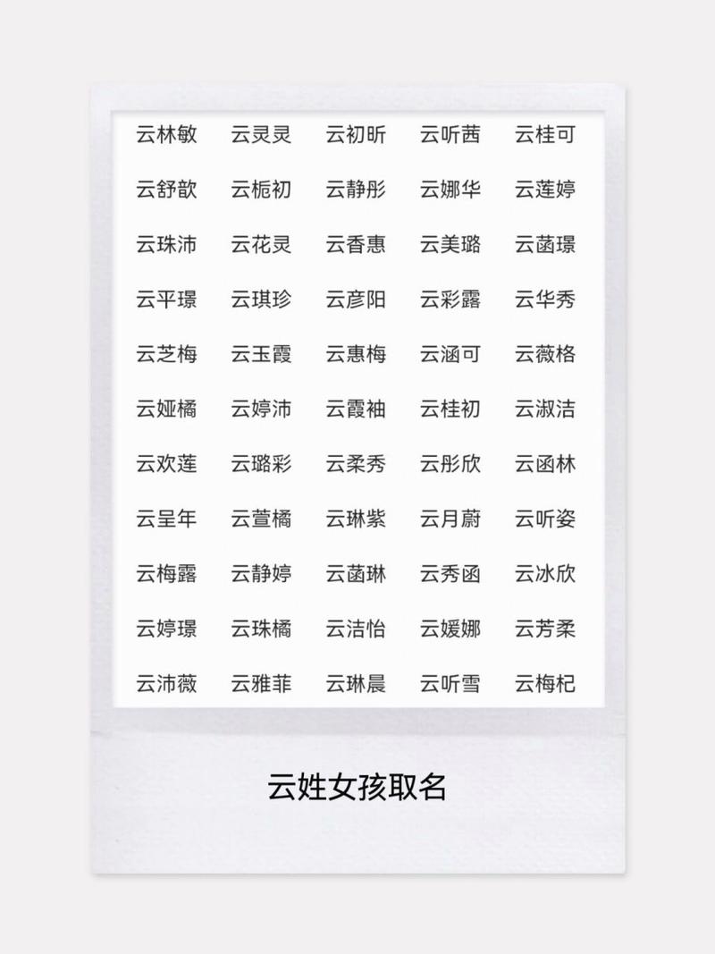属龙宝宝起名用云字可以吗 属龙木命起名