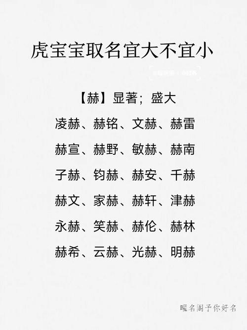 起名虎宝宝方字好不好听 给虎宝宝起名字的最佳字