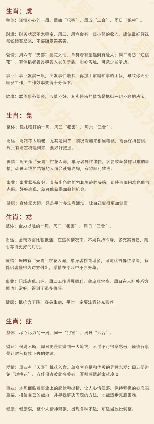 属相与体型吉凶对照表大全 八字和属相对照表