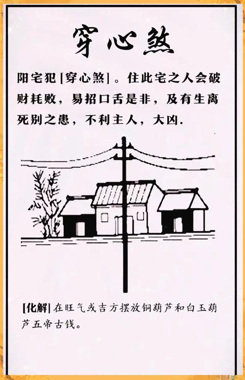 宅院风水十大禁忌吉凶图解 宅子风水图解大全