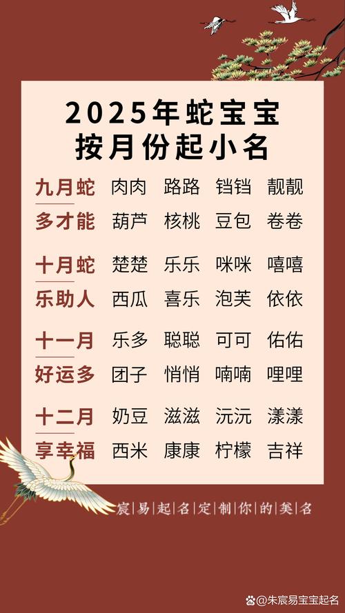 宝宝起名大全20251月11日 宝宝名字大全2025新的